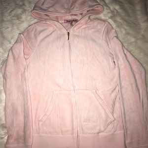 Juicy Couture Zip Hoodie Baby Pink Size M